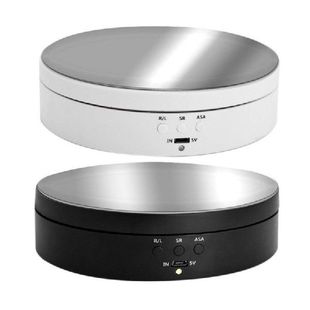 3 Speeds Electric Rotating Display Stand Mirror Turntable