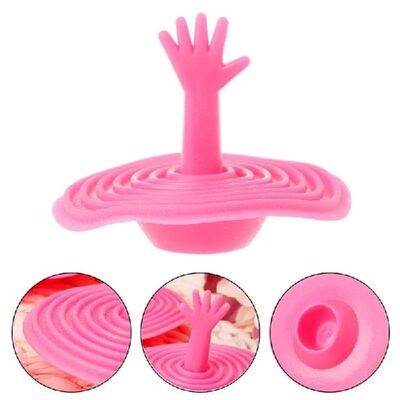 Lovely Palm Kitchen Washroom Sink Plug Bathtub Stopper