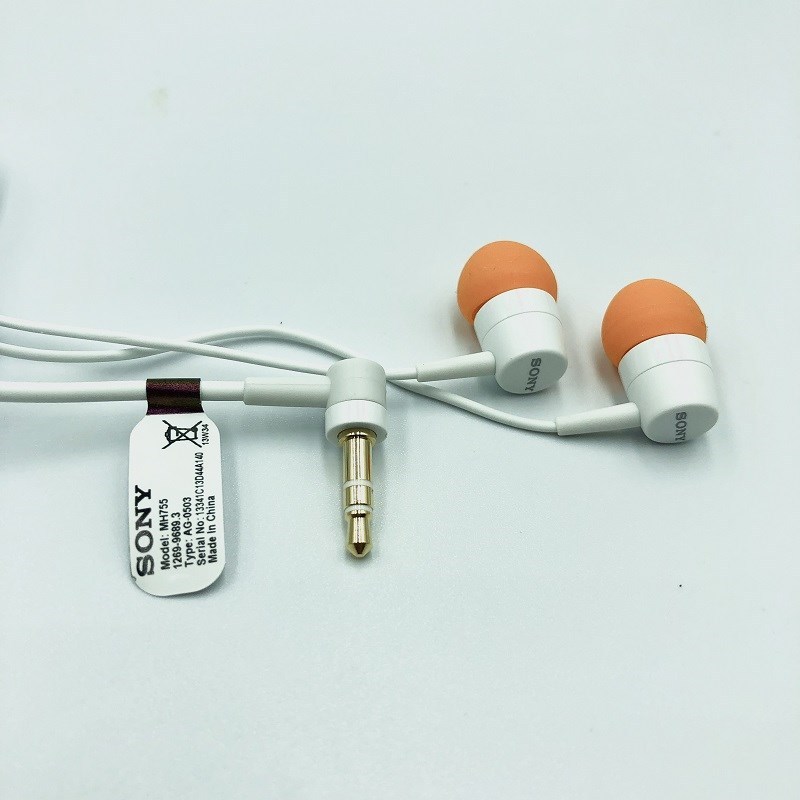 Original sony MH755 in ear For Sony earbuds Headset Earpho