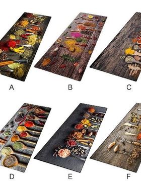 Kitchen Mat Long Rug Wear Resistant Non Slip for Entryway