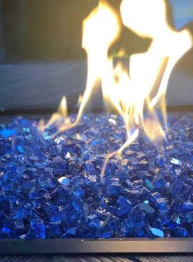 Fire Glass – 1/2 Inch and 1/4 Inch Reflective Tempered