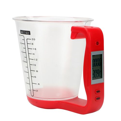 Electronic Hostweight Measuring Cup Kitchen Scales with LCD