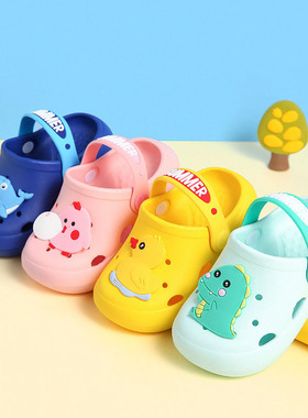 Kids Sandals For Boys Girls Cartoon Shoes 2022 Summer Toddle
