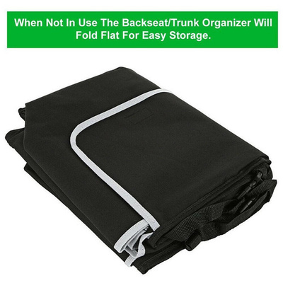 Car Trunk Organizer Backseat Storage Bag High Capacity