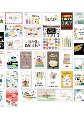 36 Pack Greeting Card Eco Friendly Unique Birthday Cards