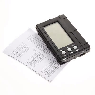 3 in 1 LCD RC Battery Discharger Balancer Meter Tester for 2