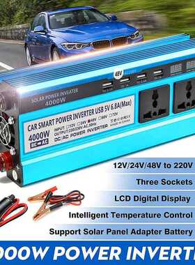 Solar Inverter DC 12V 24V 48V to AC 220V 3000W 4000W 5000W I