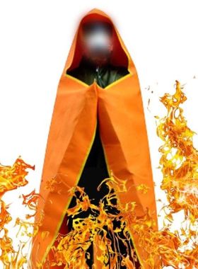 Fire Fighting Essentials Hooded Firefighting Blanket Coat