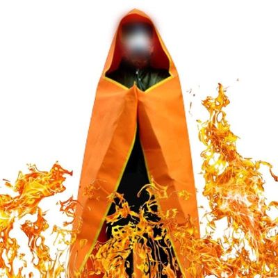 Fire Fighting Essentials Hooded Firefighting Blanket Coat