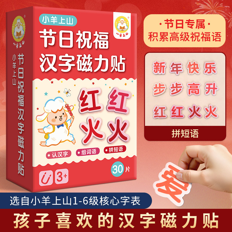 新年儿童磁力识字3到6岁宝宝磁性幼儿早教书认字汉字益智玩具贴,玩具/童车/益智/积木/模型,磁性贴,淘宝优惠券,粉丝福利购,淘宝优惠卷