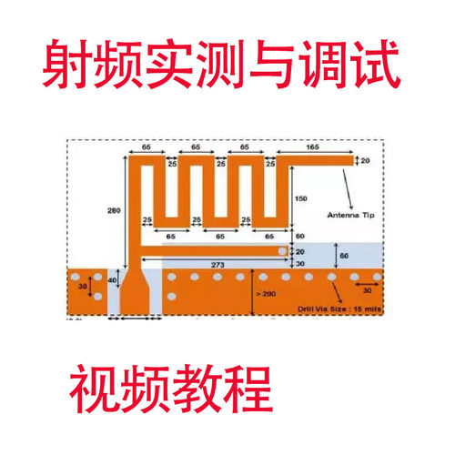 射频电路实测与调试视频教程频谱仪测试信号仿真实测噪声调试技巧