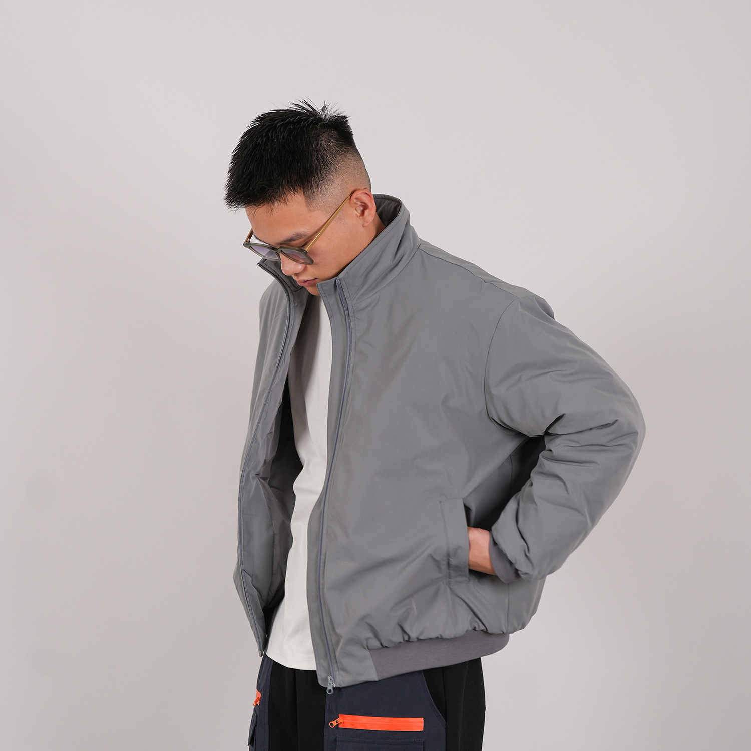 PROCANO25AW短宽加厚立领棉服