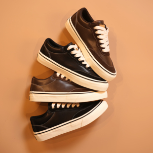 皮面加宽复古百搭港风时尚 MARS 男款 火星几何2025年新款 GEOME