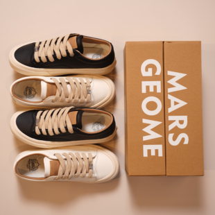 皮面休闲运动简约板鞋 火星几何2025秋冬新款 男百搭 GEOME MARS