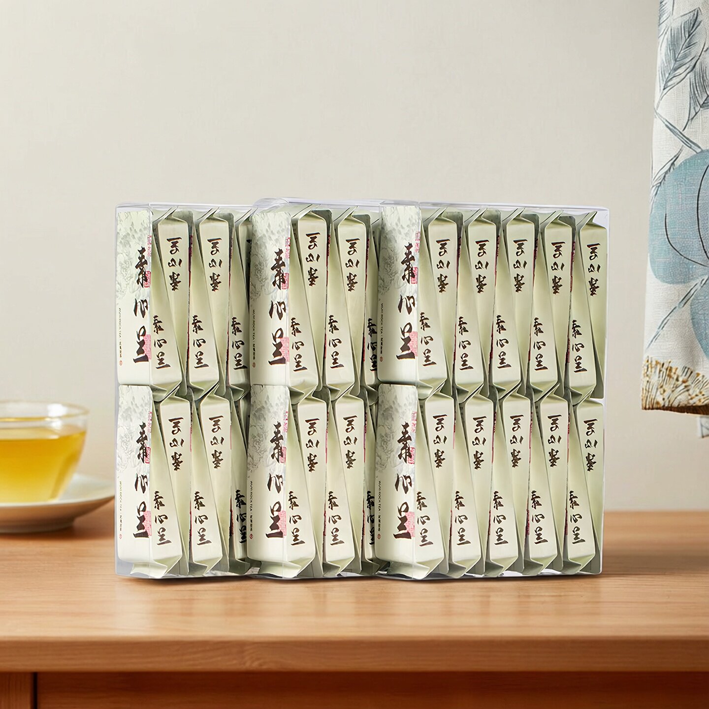 武夷岩茶素心兰手工大红袍茶叶礼盒装匠心制作高香味醇岩茶精品
