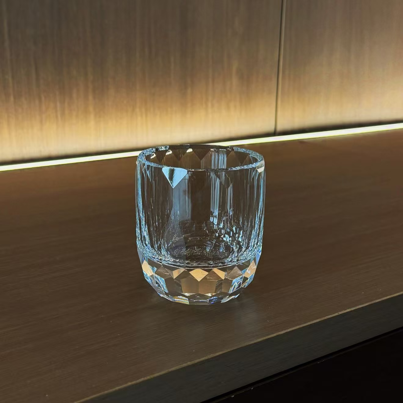 K9水晶威士忌酒杯江户切子手工磨刻洋酒杯奢华酒具TYJJ