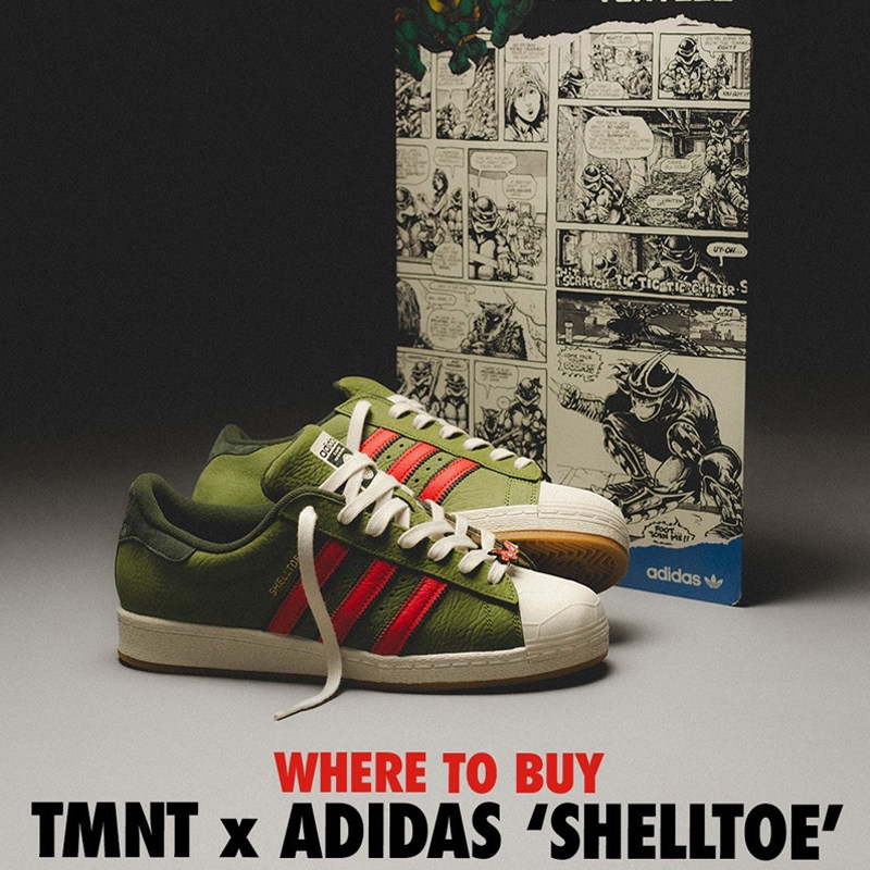 ADIDAS X TEENAGE MUTANT NINJA 忍者神龟 联名板鞋 低帮 IF9280