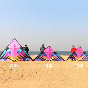 潍坊风筝 高档伞布妖姬风筝 巨型大型成人大三角风筝 好飞易飞