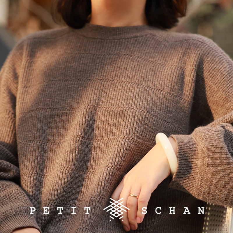 小闪意大利Cariaggi纯羊绒针织套