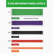 Assistance Bands Resistance Band 5pcs Exercise Pull