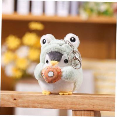 Cute Penguin Doll Keys Keychain Girls Cartoon Car Keyring Ka