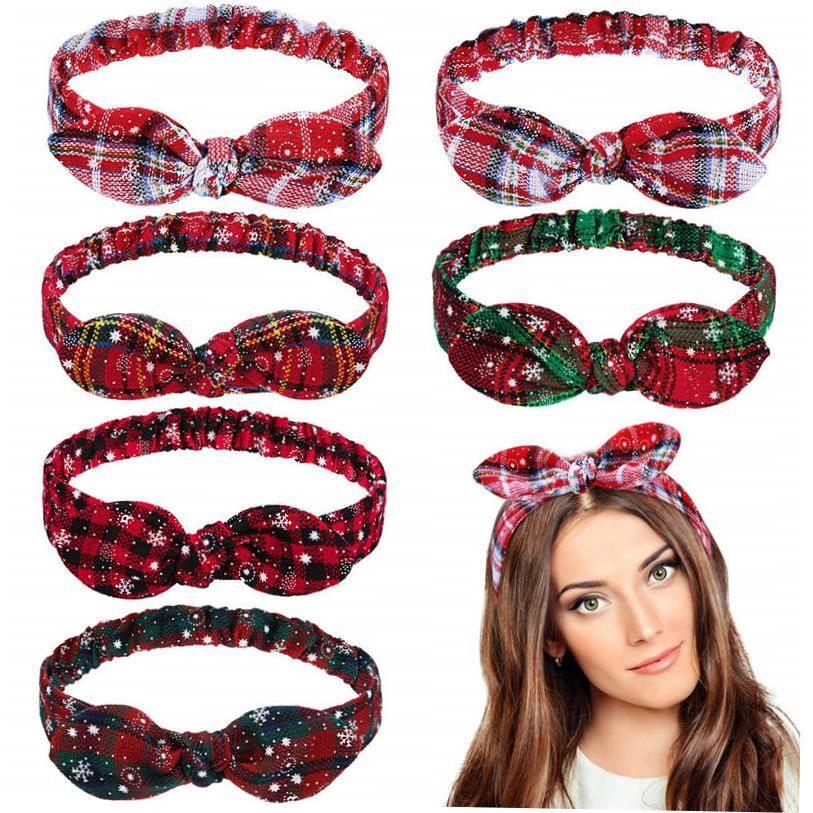 Christmas Gifts Snowflake Grid Headband Garland