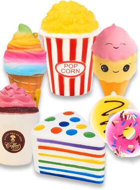 Slow Rising squishie Kawaii food Squishy Toys慢回弹发泄玩具