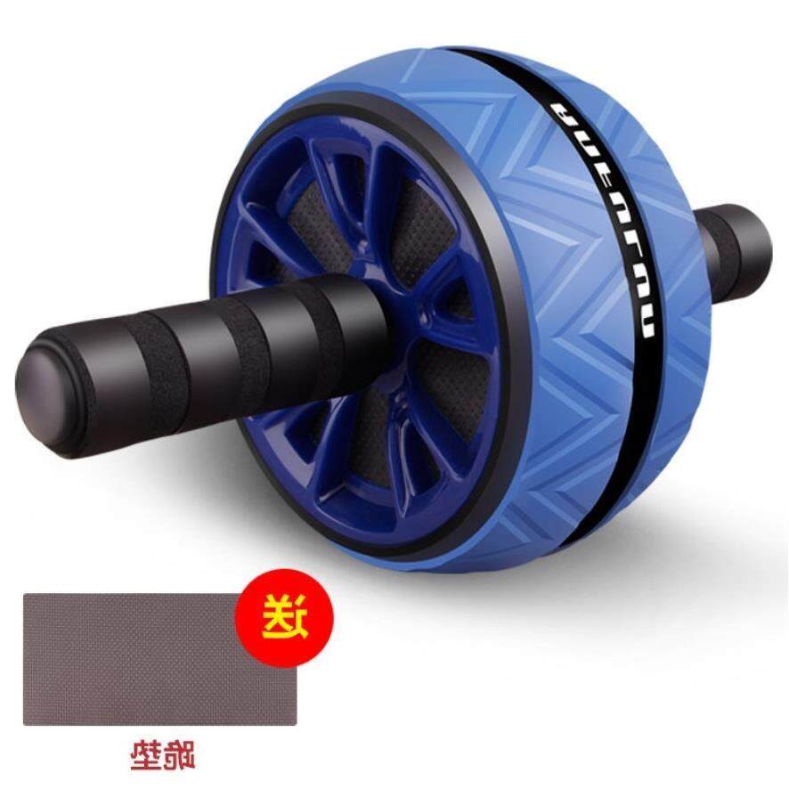 dual abs abdominal roller wheel exerciser workout body train