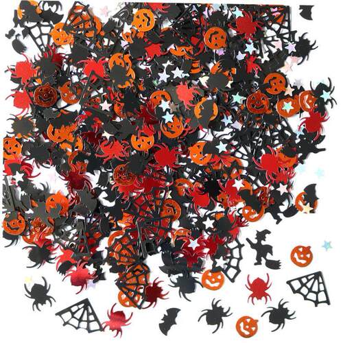 Halloween party decoration spider ghost sequin confetti
