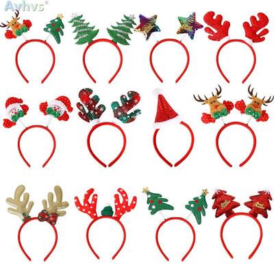 Christmas party ornament childrens headband headdress