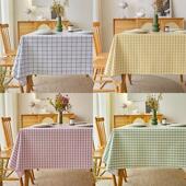 cotton tablecloth linen Nordic table cloth cover 桌布