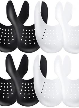 4Pcs Crease Protector Shoe Anti Crease Bending Crack Toe Cap