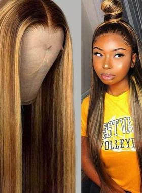 highquality Wigs Human Hair Beautiful Root Lace Remy Bun假发