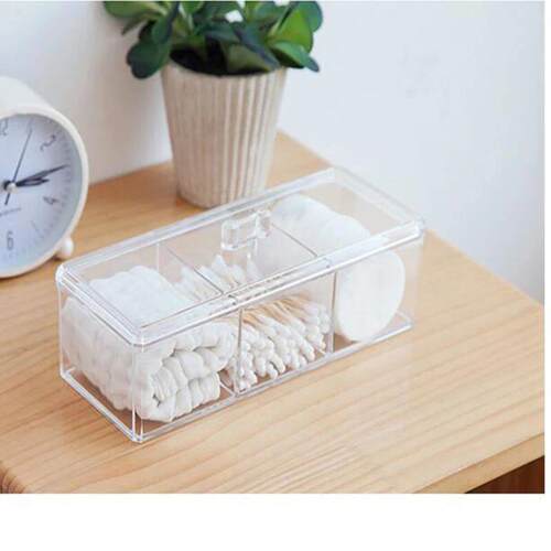 Transparent desktop storage box透明桌面收纳盒