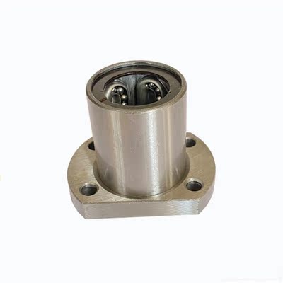 LHTC-6 8 10 12 16 20 25 30导向轴微型螺纹孔带切边法兰直线轴承