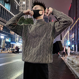 MY96/P98控138 秋冬男款针织打底衫设计感半高领拉链保暖上衣灰1,男装T恤,电商A366, MY96/P98控138 秋冬男款针织打底衫设计感半高领拉链保暖上衣灰1,男装T恤,电商A366,