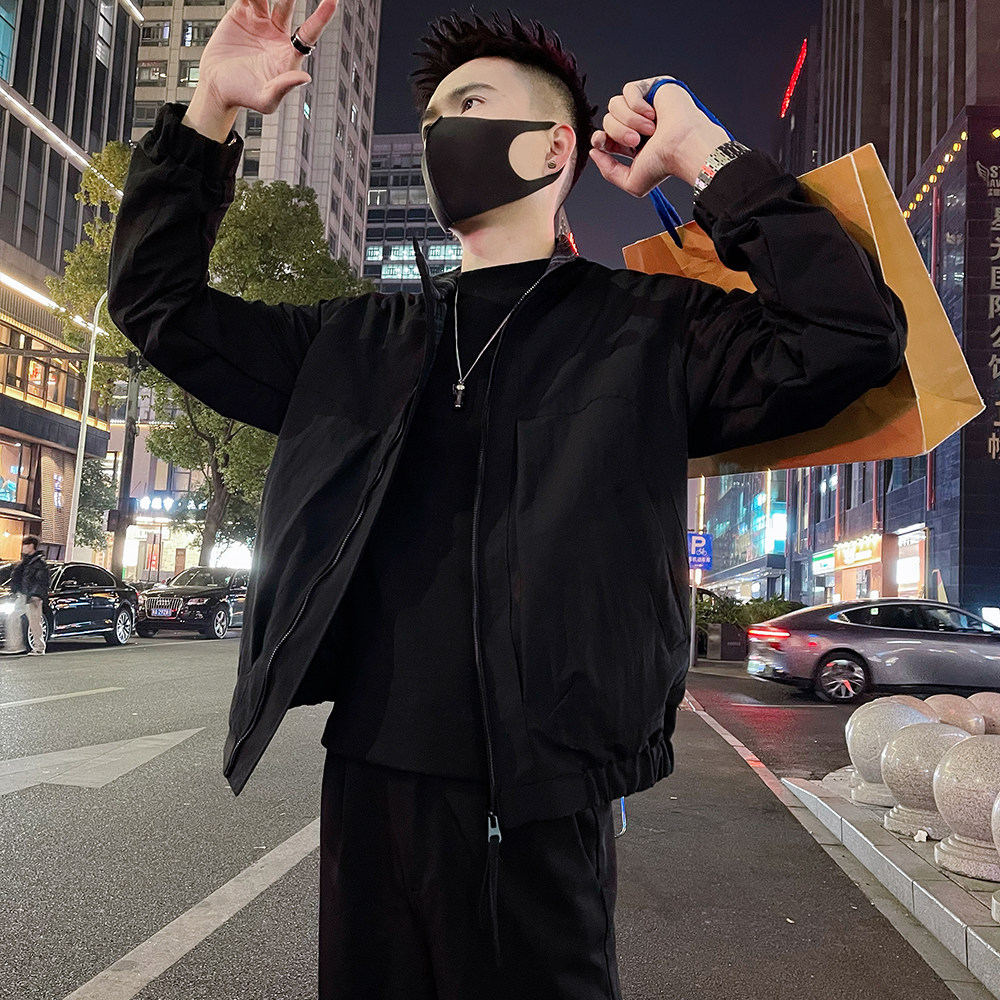 J88/P98控145春款男士薄款夹克外套潮牌高级感痞帅工装上衣黄3,男装夹克,电商A366