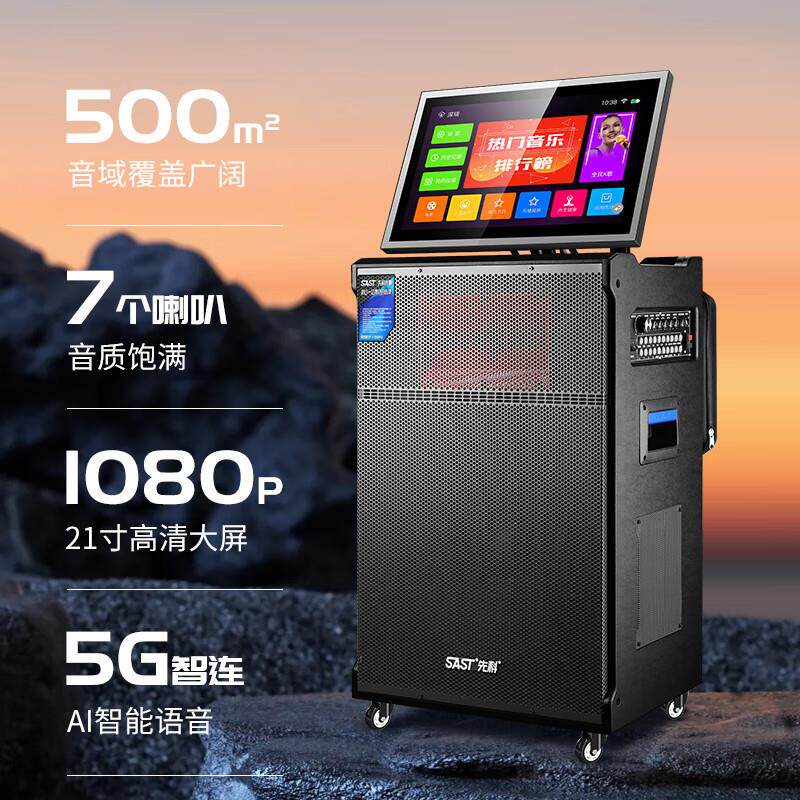 先科广场舞音响带显示屏