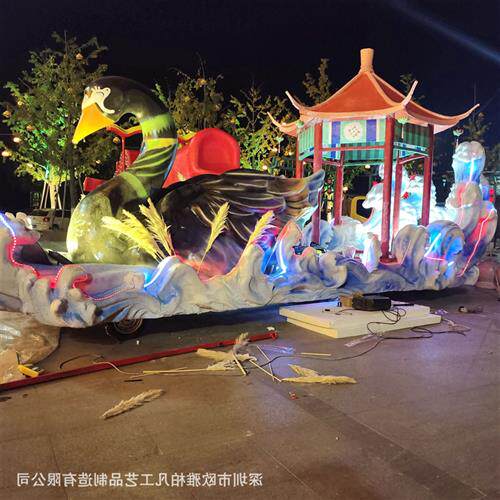 花车玻璃钢外壳玻璃钢防腐设备外壳汽车大包围公园电动花车