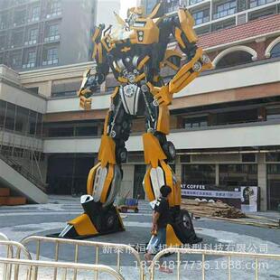 常年供应庆典开业大型机器人雕塑承接变形金刚模型雕塑摆件