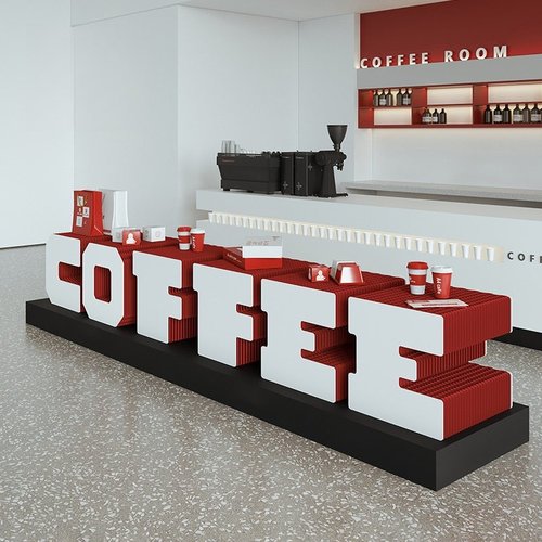 可折叠新款字母数字展台品牌