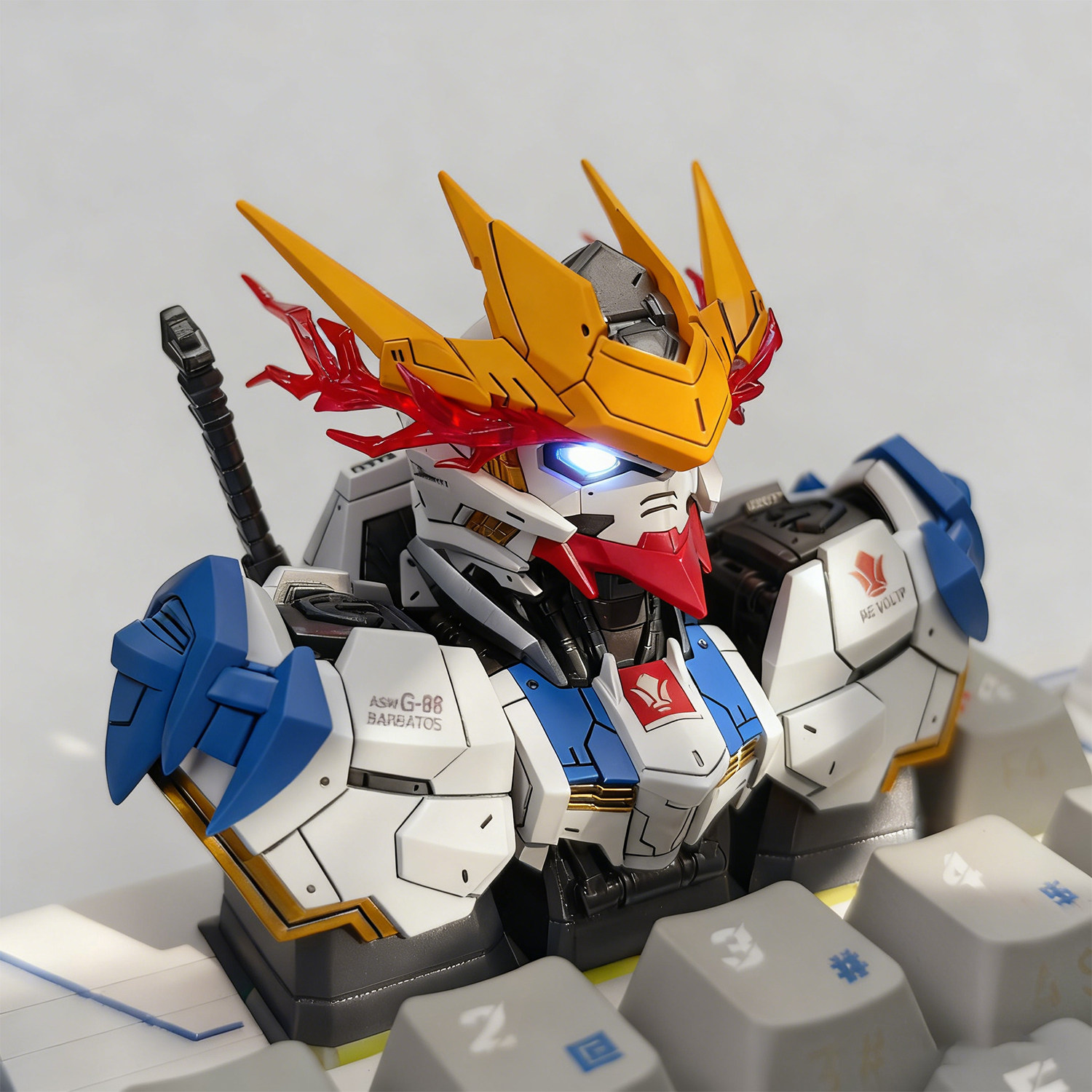 狼王三联高达键帽机械键盘个性定制键Esc客制化ttc创意rog