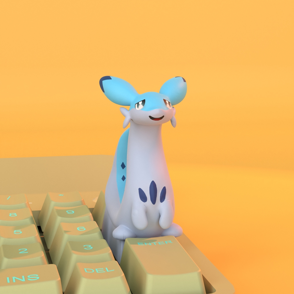 幻兽帕鲁键帽疾旋鼬渲捣