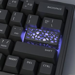 镂空透光键帽 树脂空格键机械键盘回车键个性立体按键帽透光ESc
