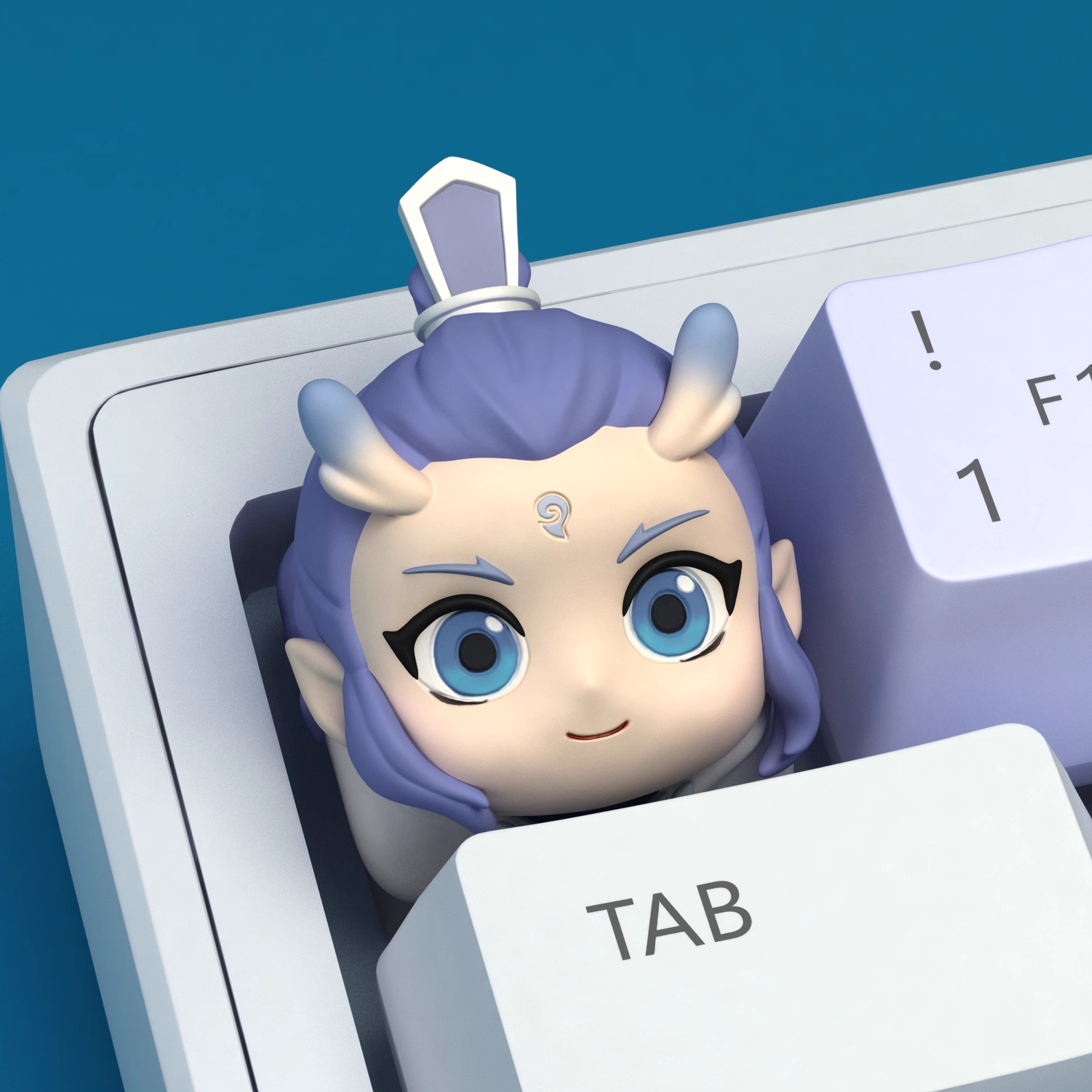 哪吒2键帽创意敖丙树脂