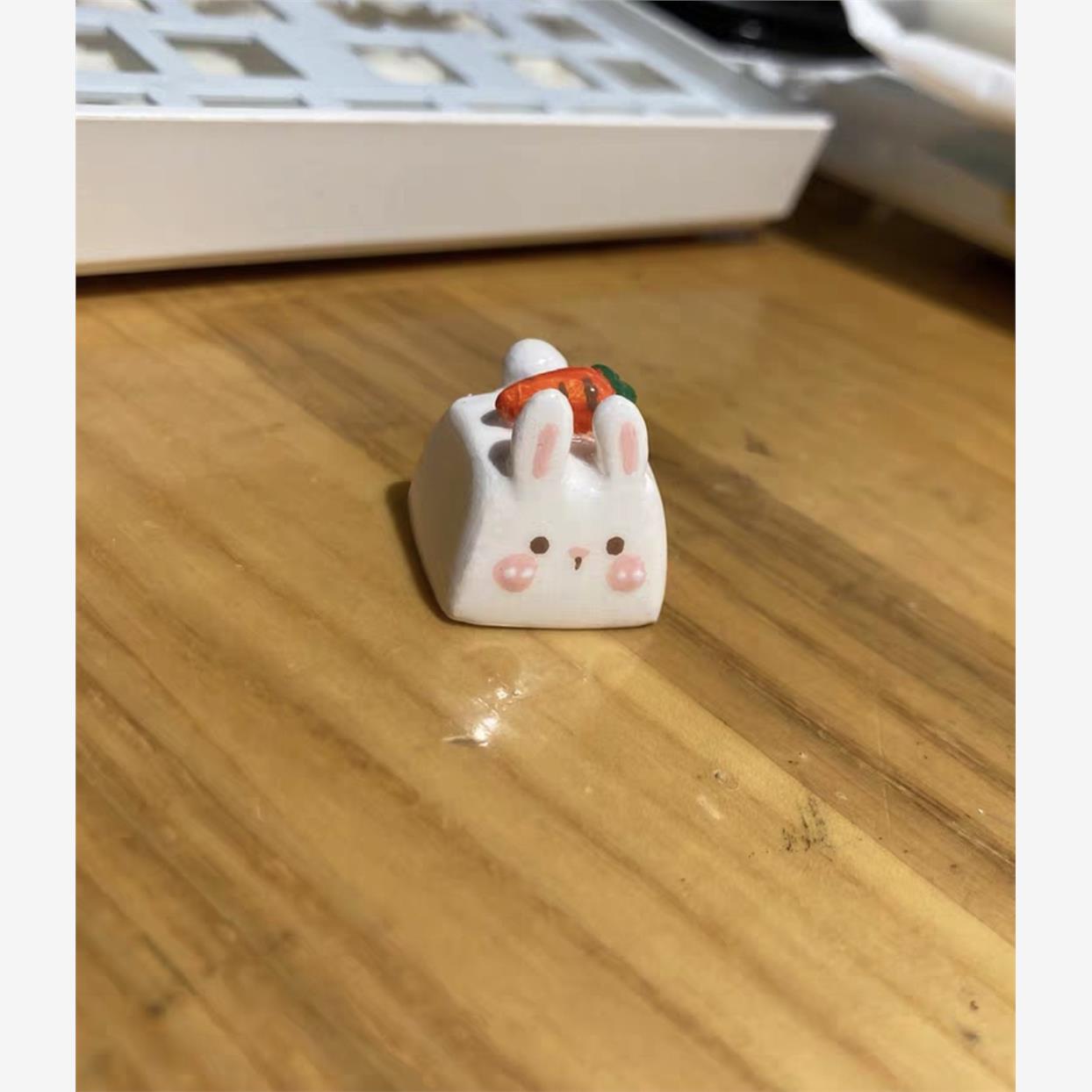 小白兔机械键盘键帽个性