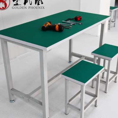 工业防静电工作台流水线操作台车间工作桌装配实验台长桌子工作台