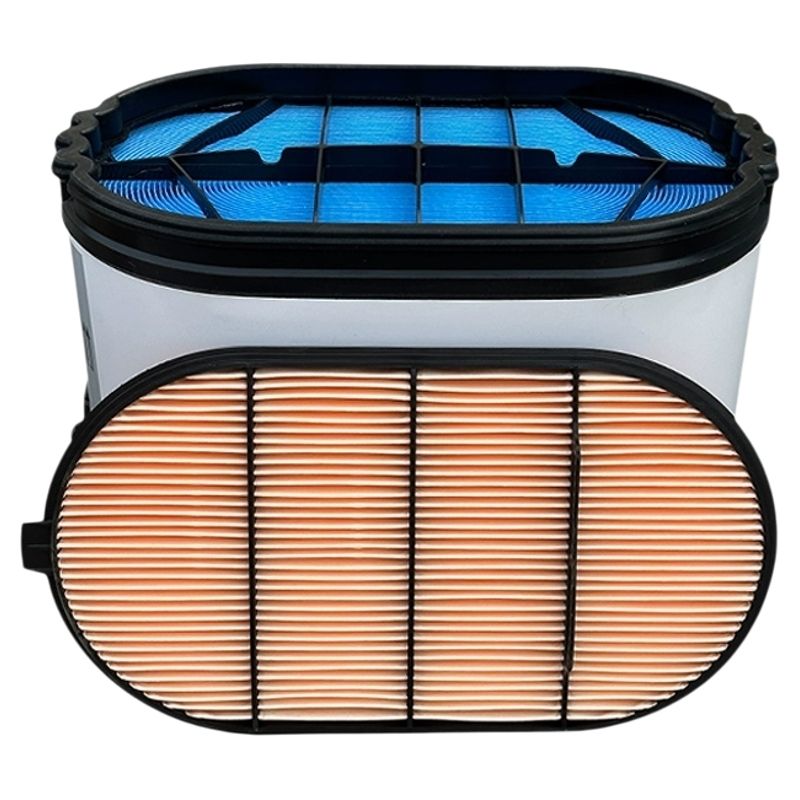 适用于2022新款天龙滤芯KL560马力蜂窝F1141000008国六空气格滤芯