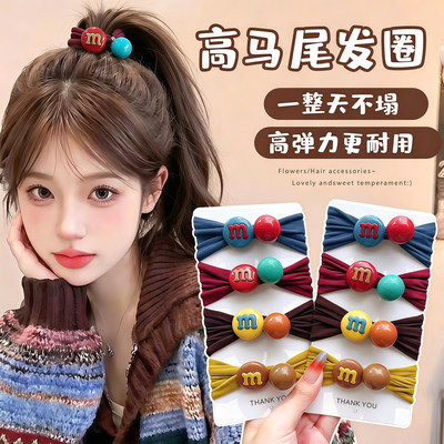 韩版发绳高弹力头绳橡皮筋发圈