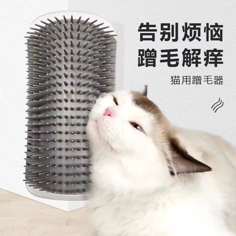猫蹭痒器墙角耐磨猫抓板蹭毛猫玩具耐磨不掉屑挠痒痒神器除毛解痒